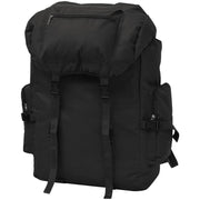 Backpack army style 65 L black