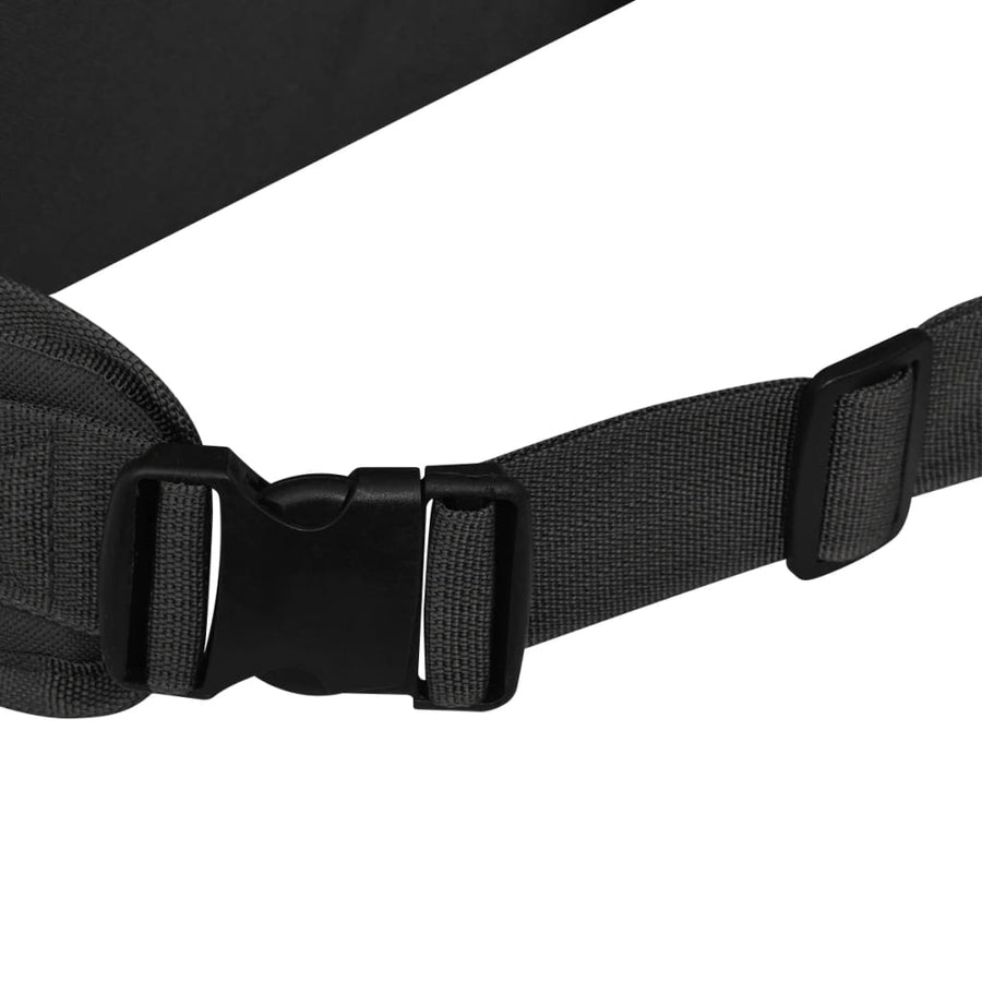 Rugzak legerstijl 65 L zwart 65 l Zwart