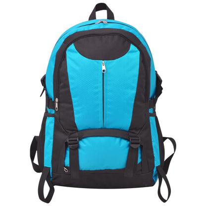 Hiking rugzak 40 L zwart en blauw Blauw