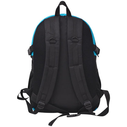 Hiking rugzak 40 L zwart en blauw Blauw