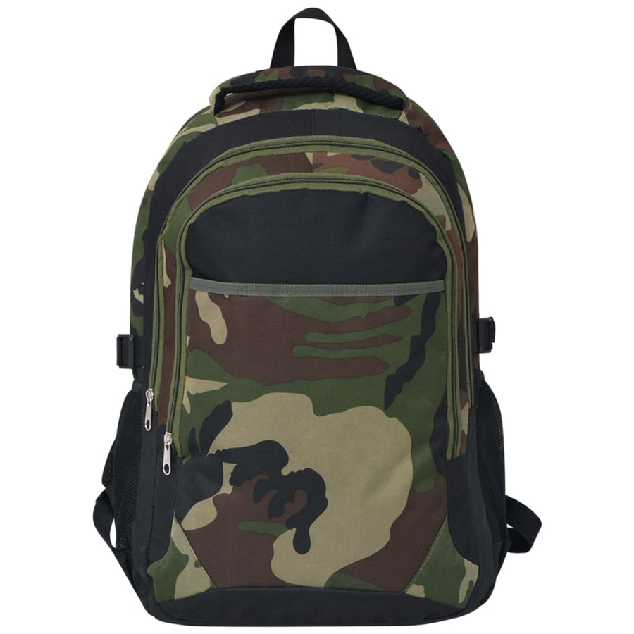 Rugzak Voor School Zwart En Camouflage