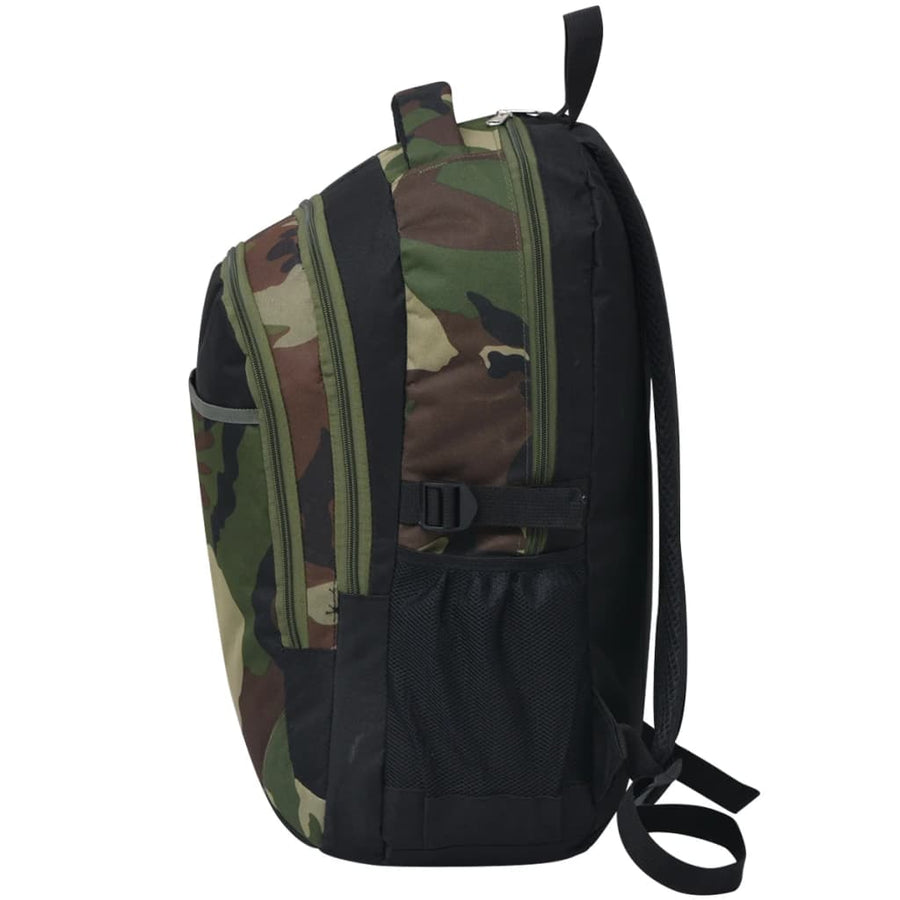 Rugzak Voor School Zwart En Camouflage