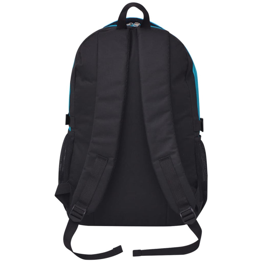 Rugzak voor school 40 L zwart en blauw Blauw