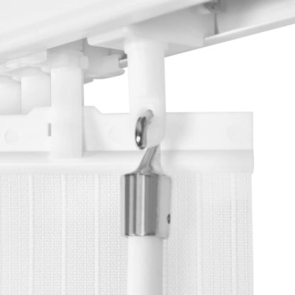 Verticale Jaloezie Wit Stof 120X250 Cm 120 x 250 cm