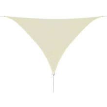 Zonnescherm Hdpe Driehoekig 3,6X3,6X3,6 M Crème 3.6 x 3.6 x 3.6 m