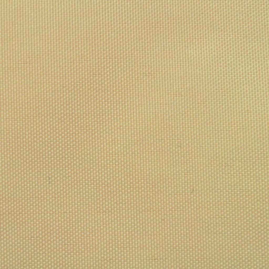 Zonnescherm vierkant 3,6x3,6 m oxford stof beige 3.6 x 3.6 m Beige