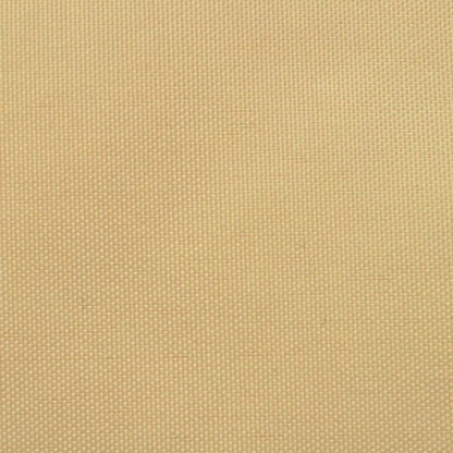 Zonnescherm rechthoekig 4x6 m oxford stof beige 4 x 6 m