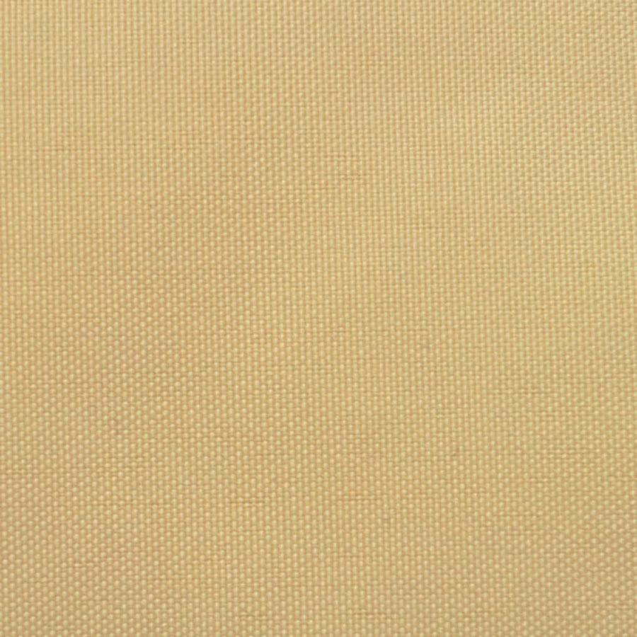 Zonnescherm rechthoekig 4x6 m oxford stof beige 4 x 6 m