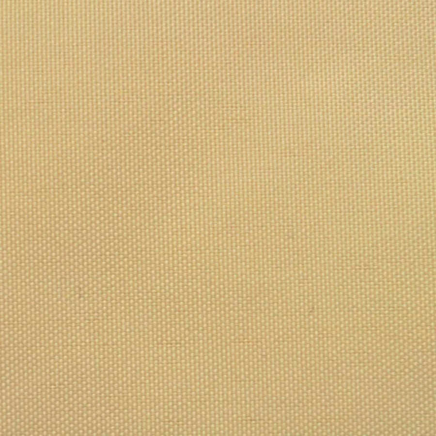 Zonnescherm Driehoekig Oxford Stof 5 x 5 x 5 m Beige