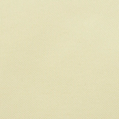 Zonnescherm Driehoekig 3,6X3,6X3,6 M Oxford Stof Wit 3.6 x 3.6 x 3.6 m Crème