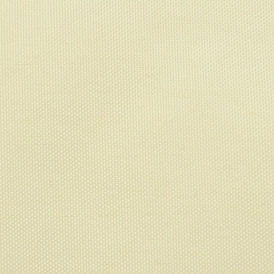 Zonnescherm Driehoekig 3,6X3,6X3,6 M Oxford Stof Wit 3.6 x 3.6 x 3.6 m Crème