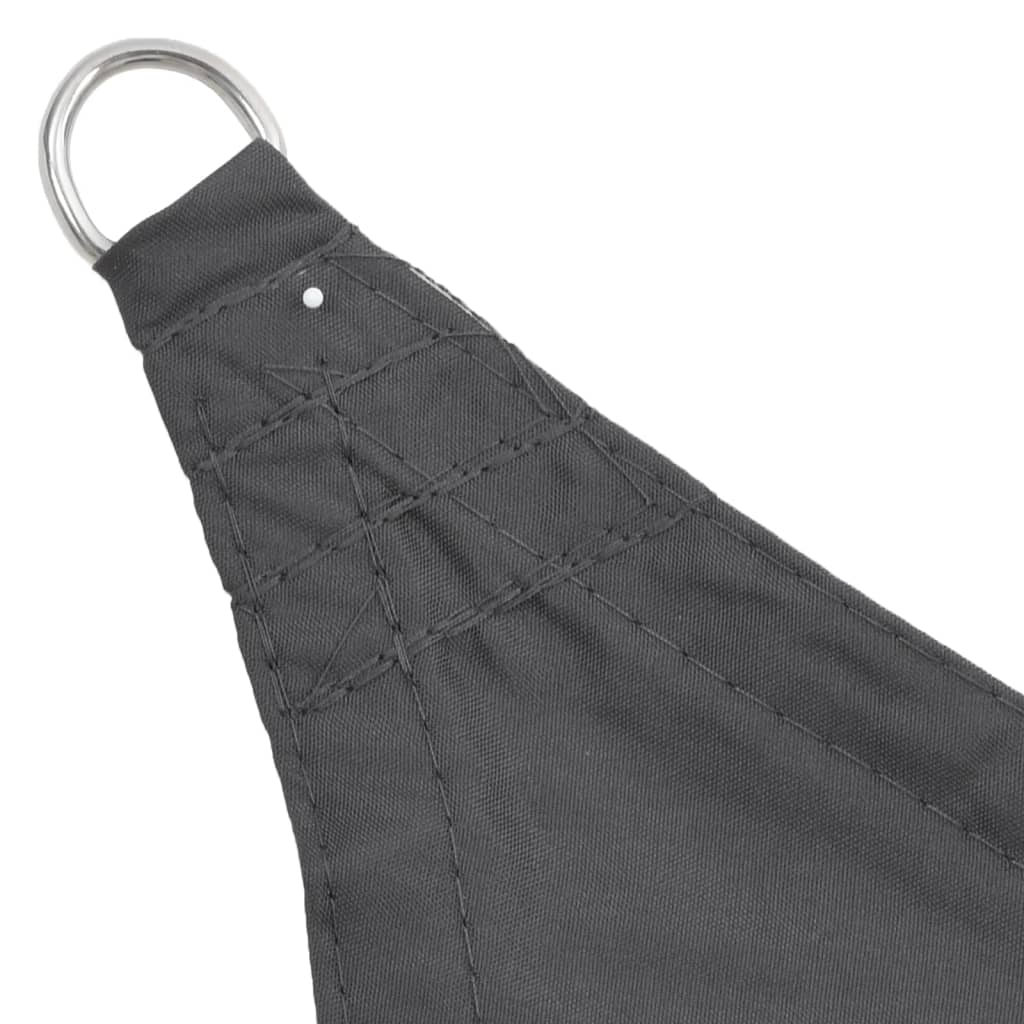 Zonnescherm vierkant 3,6x3,6 m oxford stof antracietkleurig 3.6 x 3.6 m Antraciet