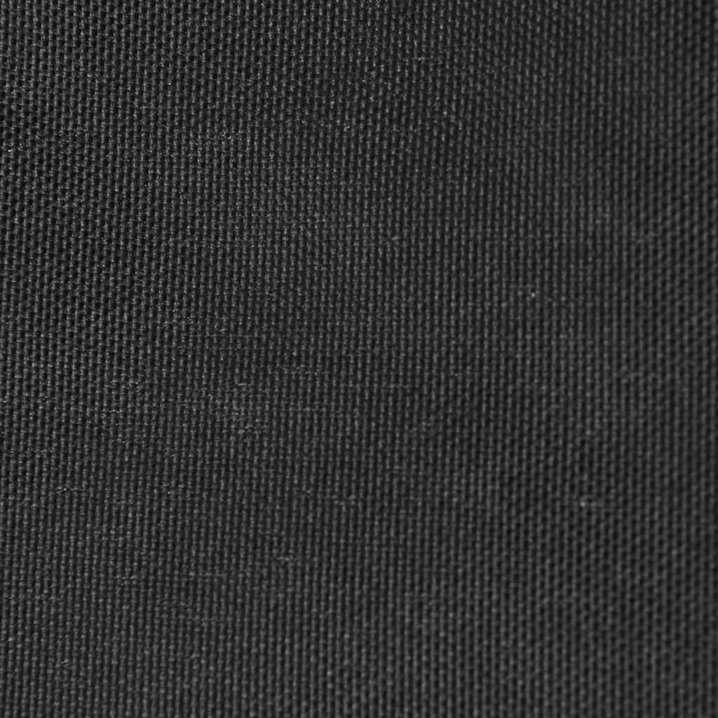 Zonnescherm rechthoekig 4x6 m oxford stof antracietkleurig 4 x 6 m
