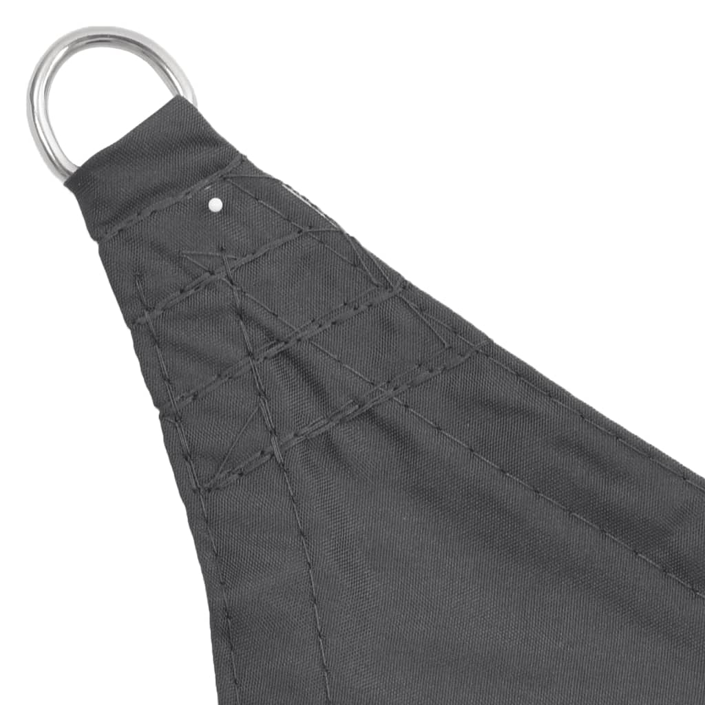Zonnescherm Driehoekig 3,6X3,6X3,6 M Oxford Stof 3.6 x 3.6 x 3.6 m Antraciet