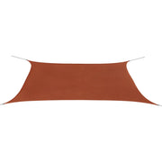 Zonnescherm rechthoek 4x6 m oxford stof terracotta
