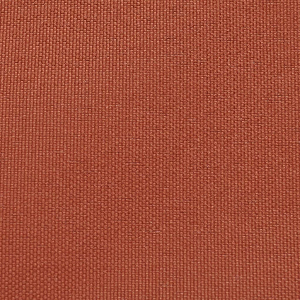 Zonnescherm rechthoekig 4x6 m oxford stof terracottakleur 4 x 6 m