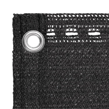 Balkonscherm Hdpe Antraciet 75 x 400 cm