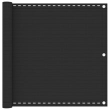 Balkonscherm Hdpe Antraciet 90 x 400 cm