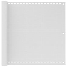 Balkonscherm Hdpe 90X400 Cm Wit Antraciet En Wit