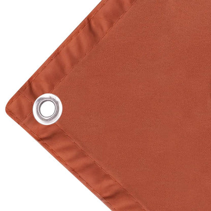 Balkonscherm Oxford Textiel Terracotta 90 x 600 cm
