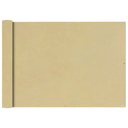 Balkonscherm 75x600 cm beige oxford textiel