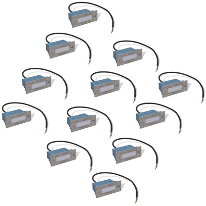 Trapinbouwspots 12 St Led 44X111X56 Mm