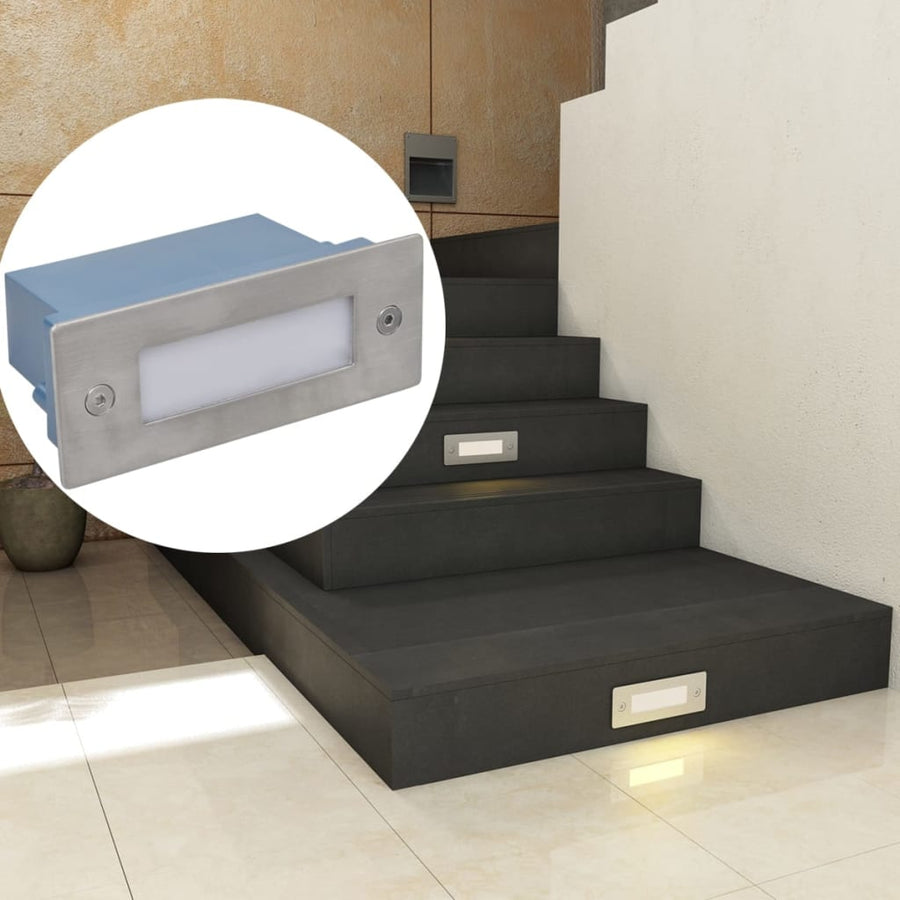 Trapinbouwspots 12 St Led 44X111X56 Mm