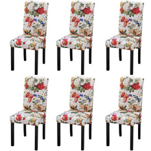 Eetkamerstoelen Stof Meerkleurig 6