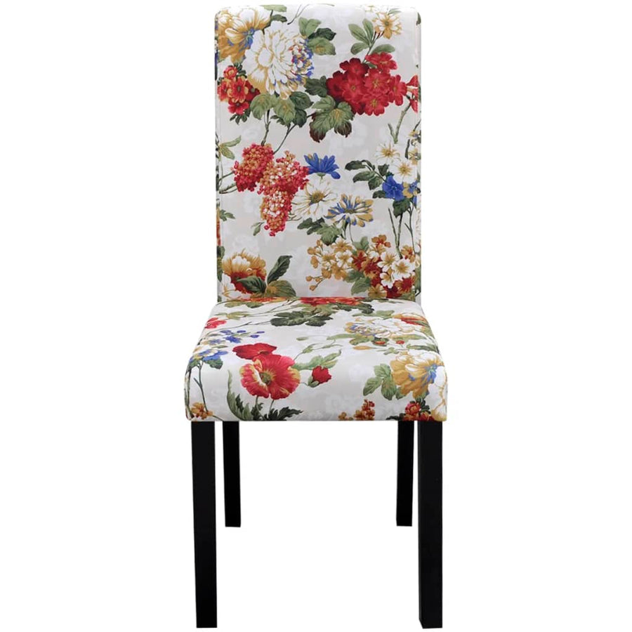 Eetkamerstoelen Stof Meerkleurig 6