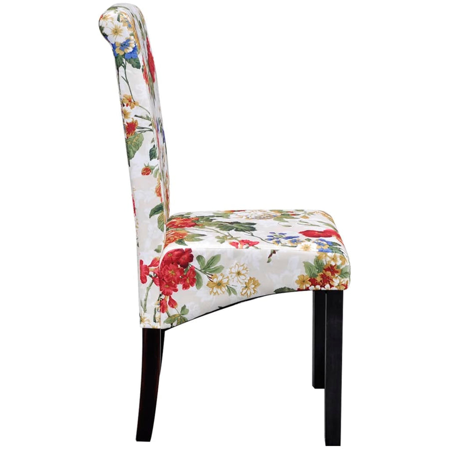 Eetkamerstoelen Stof Meerkleurig 6