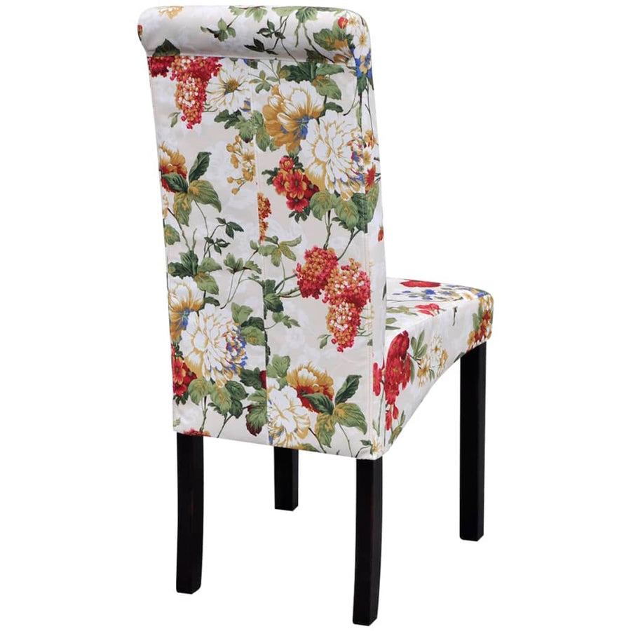 Eetkamerstoelen Stof Meerkleurig 6