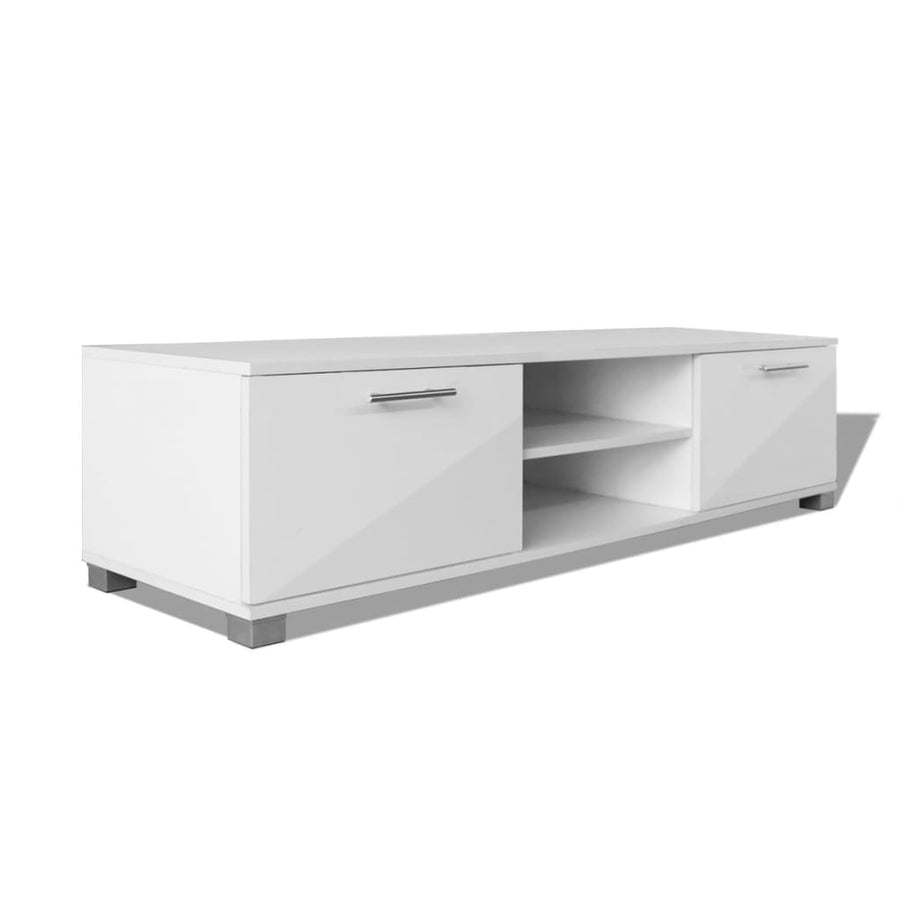Tv-Meubel 20X40,5X35 Cm 120 x 40.5 x 35 cm Hoogglans wit