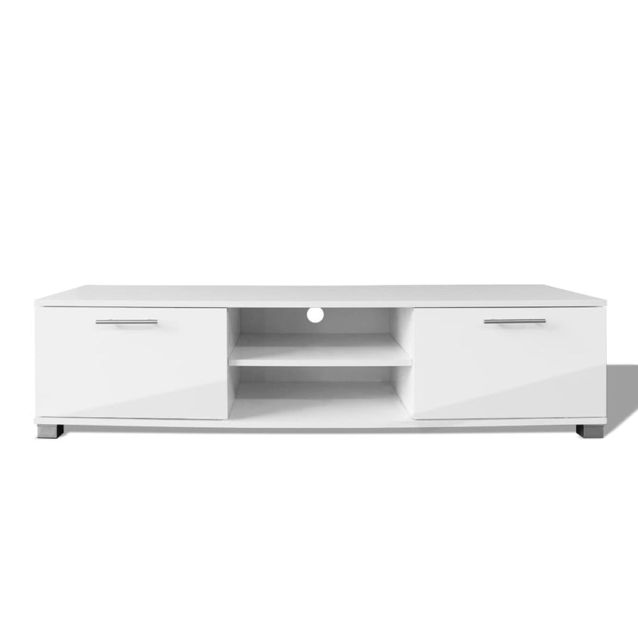 Tv-Meubel 20X40,5X35 Cm 120 x 40.5 x 35 cm Hoogglans wit