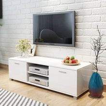 Tv-Meubel 40X40,5X35 Cm 140 x 40.5 x 35 cm Hoogglans wit