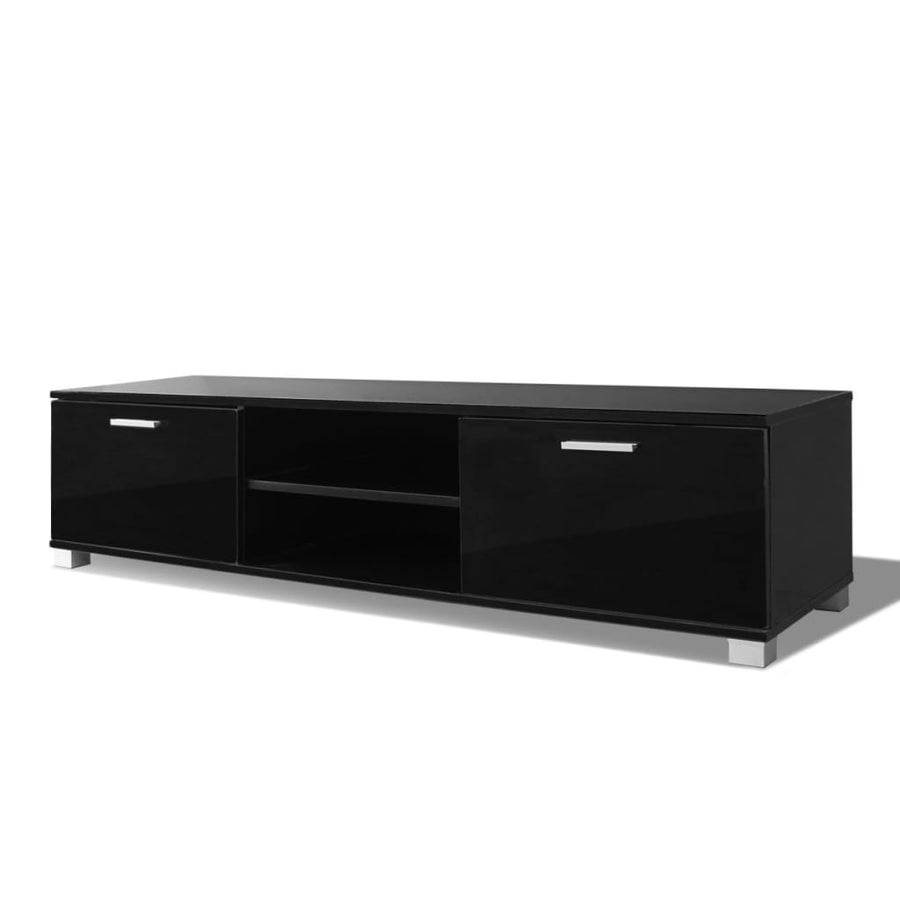 Tv-Meubel 40X40,5X35 Cm 140 x 40.5 x 35 cm Hoogglans zwart