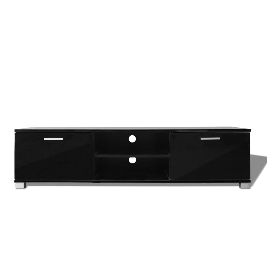 Tv-Meubel 40X40,5X35 Cm 140 x 40.5 x 35 cm Hoogglans zwart