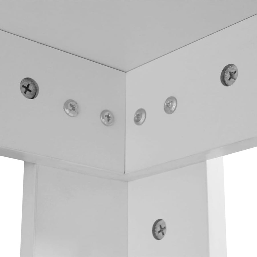 Eettafel 40X80X75 Cm Wit