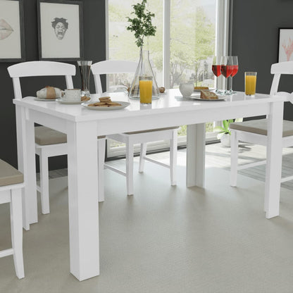 Eettafel 40X80X75 Cm Wit