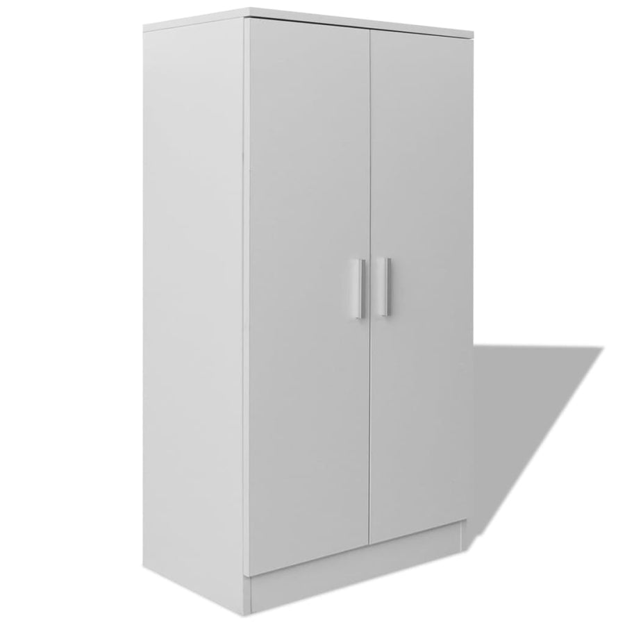 Schoenenkast Met 7 Schappen Wit