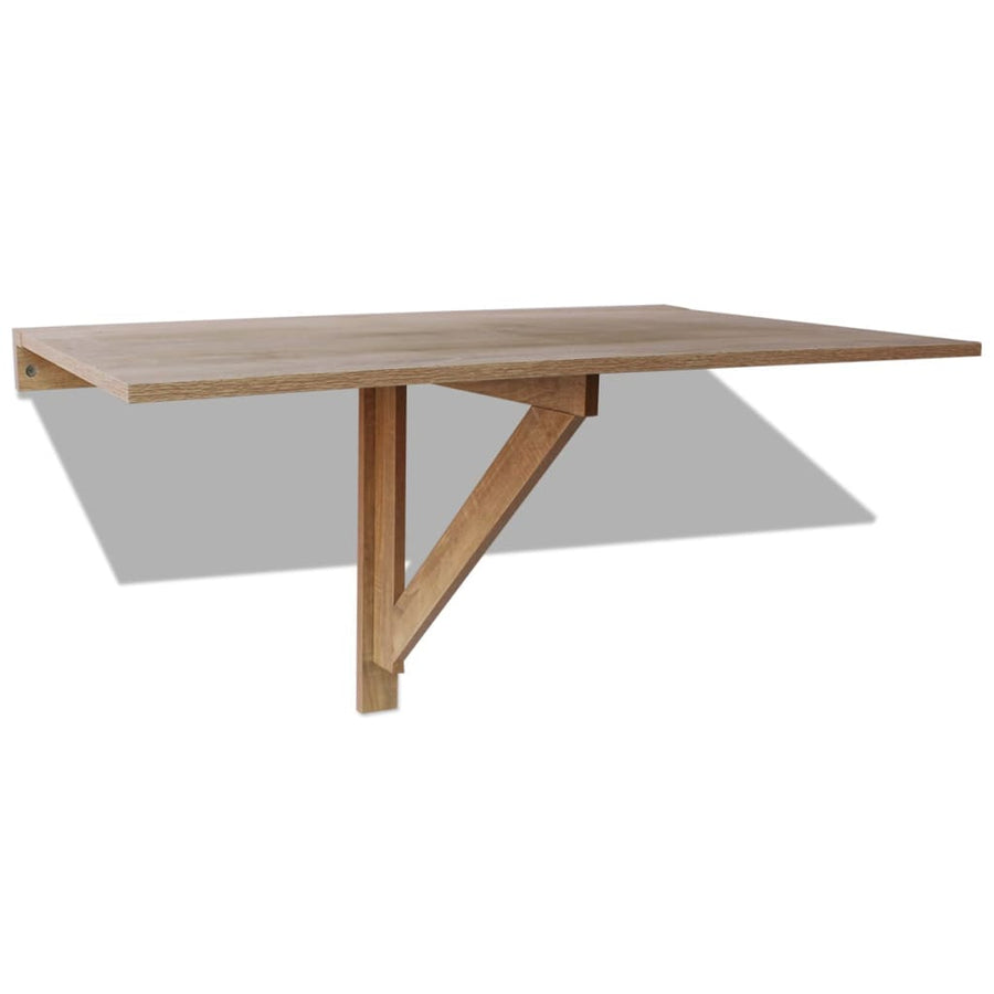 Wandtafel Inklapbaar 00X60 Cm Eikenkleurig Bruin