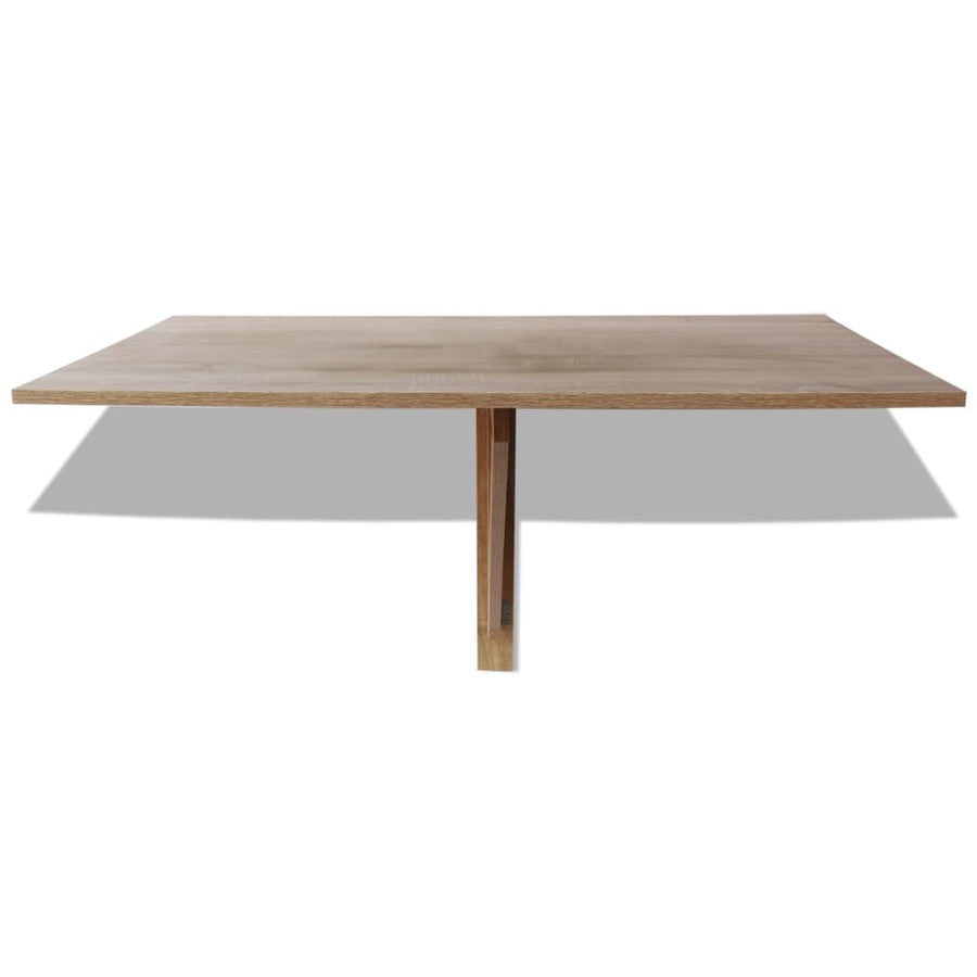 Wandtafel Inklapbaar 00X60 Cm Eikenkleurig Bruin