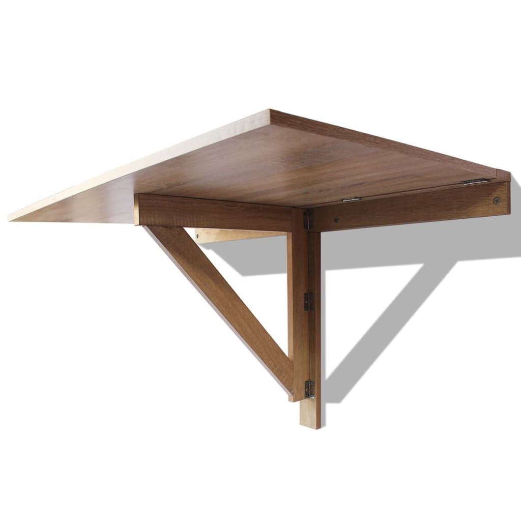 Wandtafel Inklapbaar 00X60 Cm Eikenkleurig Bruin