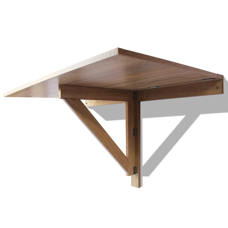 Wandtafel Inklapbaar 00X60 Cm Eikenkleurig Bruin
