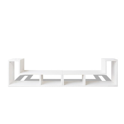 Tv-Meubel Dubbel L-Vormig Wit