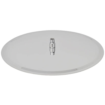 Regendouchekop roestvrij staal 50cm rond 1 Ø 50 cm