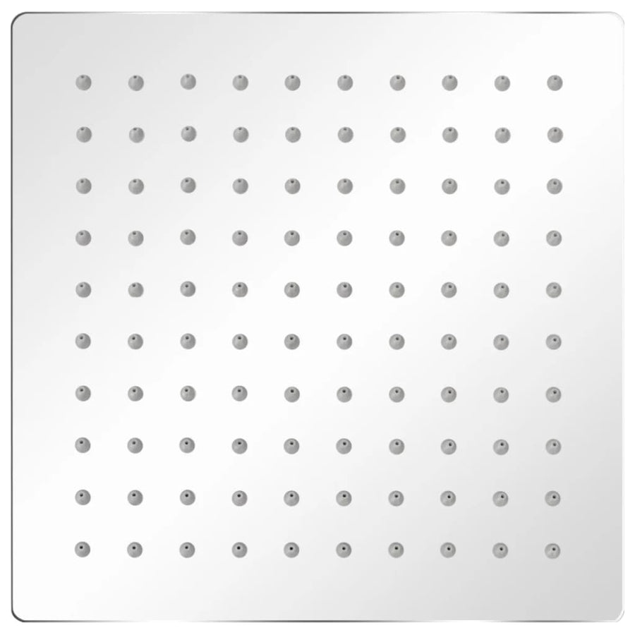 Regendouchekop roestvrij staal 20x20 cm vierkant 1 20 x 20 cm