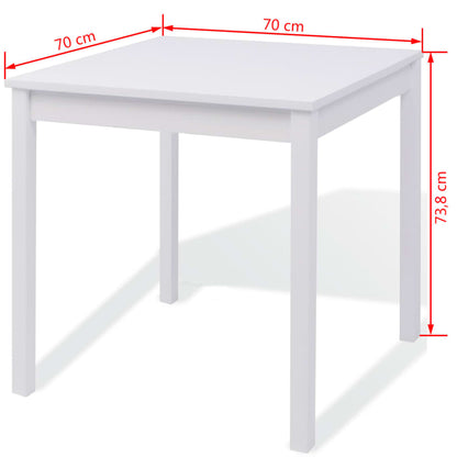 -Delige Eethoek 3 Wit