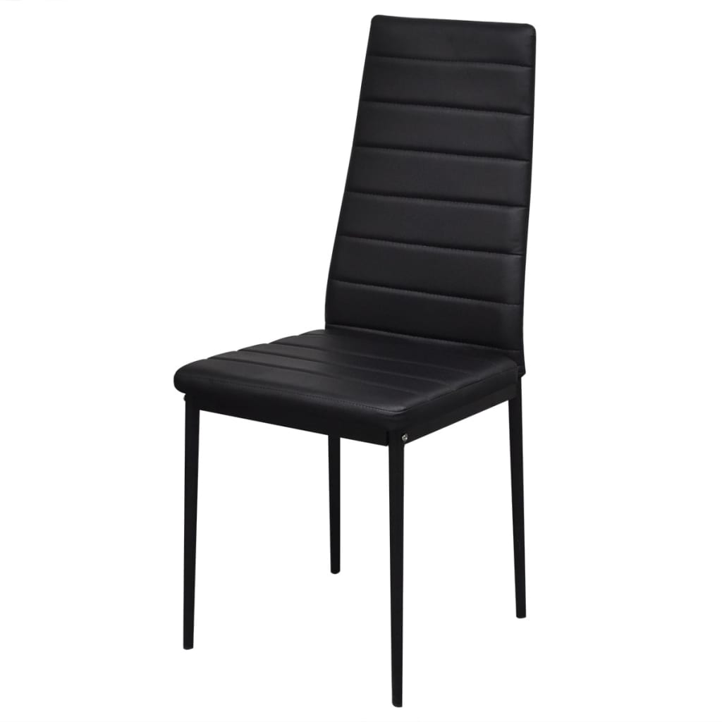 Eetkamerset -Delig 7 Zwart