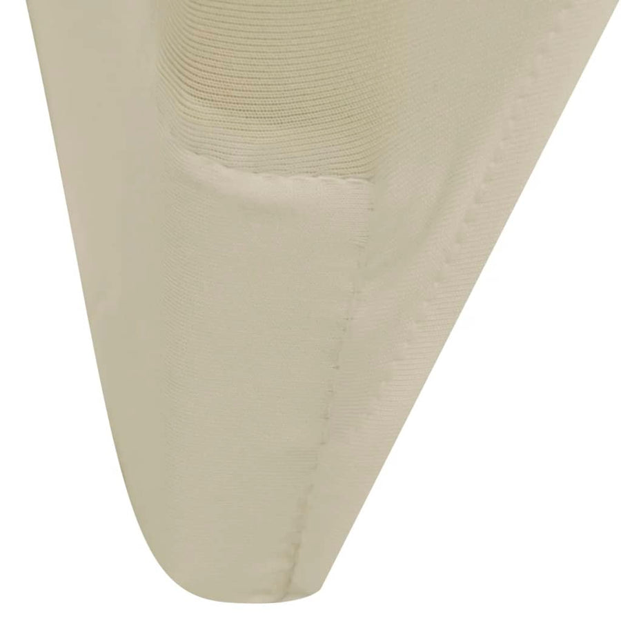 Stoelhoes Stretch Stuks Kleurig 4 Crème