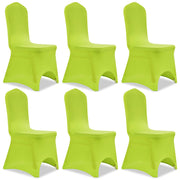 Stoelhoes stretch groen 6 stuks
